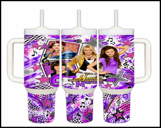 Hannah Montana Inspired Stainless Steel Tumbler (1442)