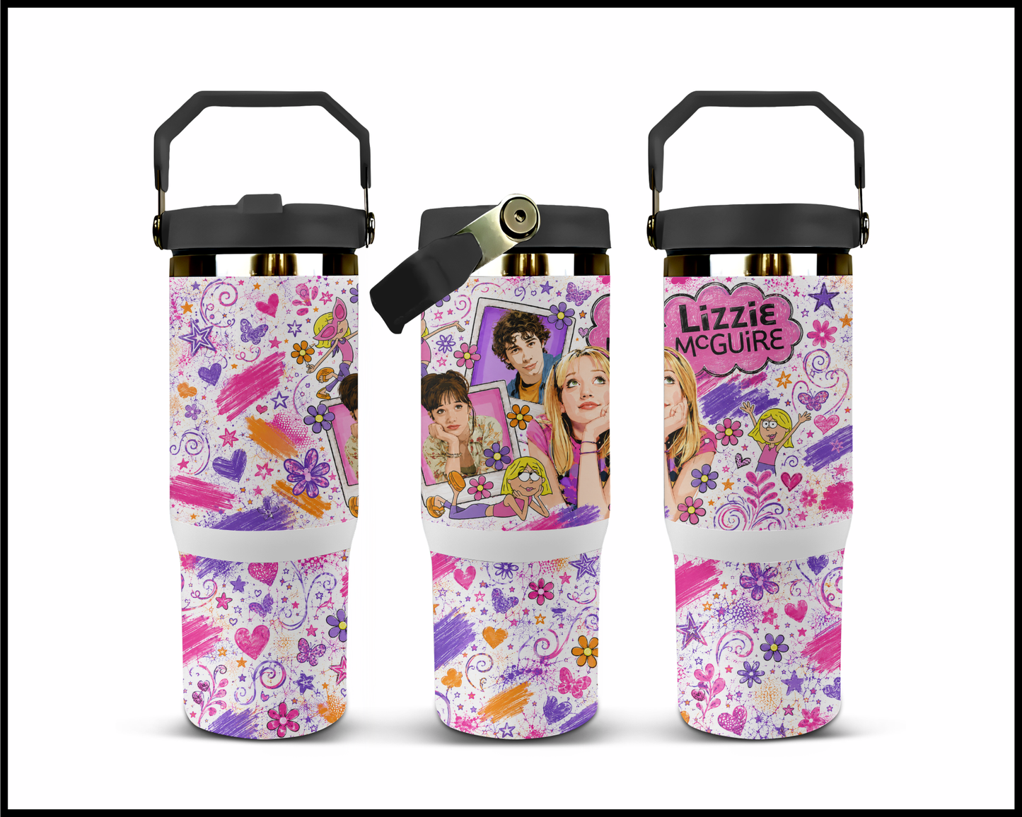 Lizzie Maguire Inspired Stainless Steel Tumbler (1443)