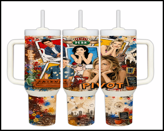 Friends Inspired Stainless Steel Tumbler (1446)