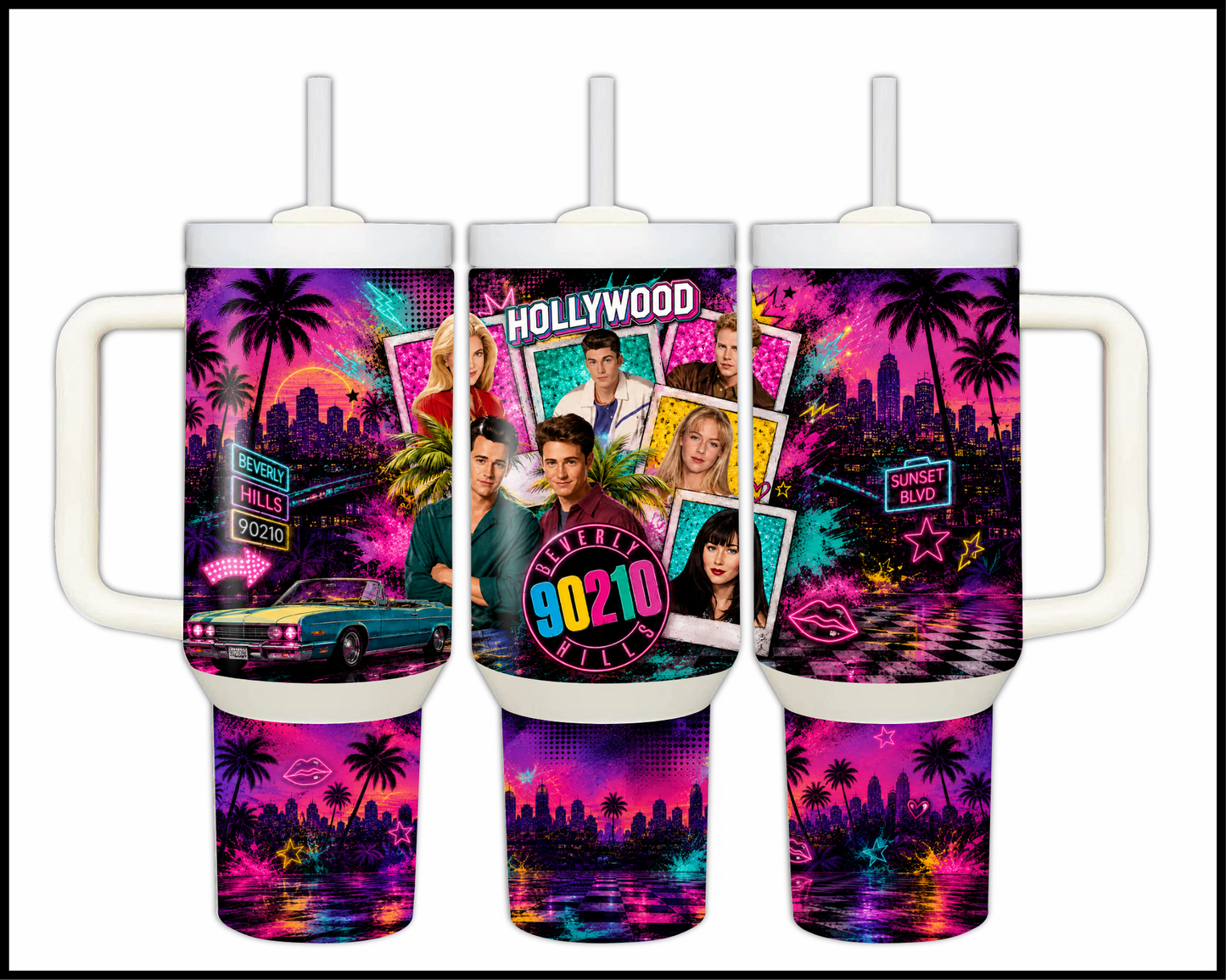 Beverley Hills 90210 Inspired Stainless Steel Tumbler (1447)