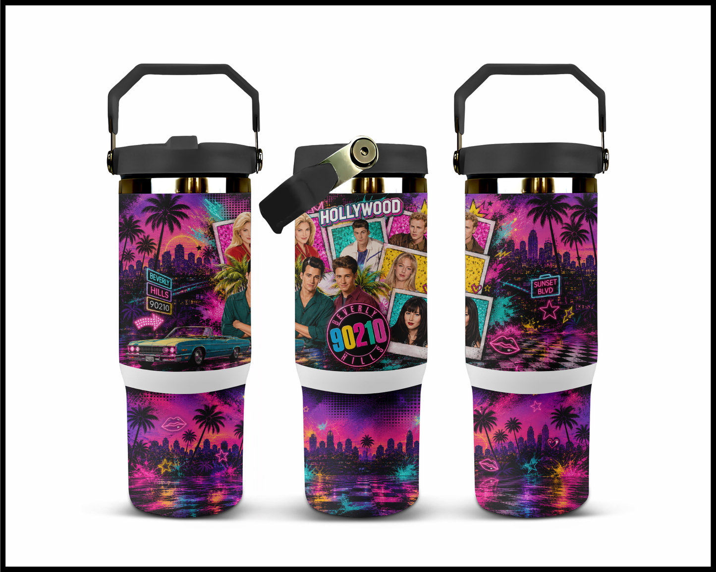 Beverley Hills 90210 Inspired Stainless Steel Tumbler (1447)