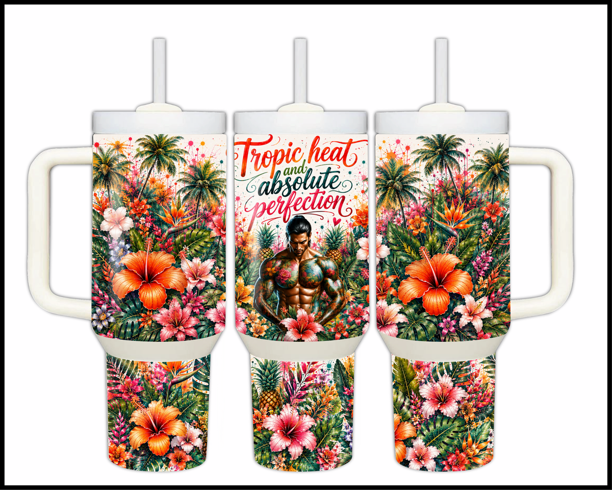 Tropic Heat & Absolute Perfection Stainless Steel Tumbler (1462)