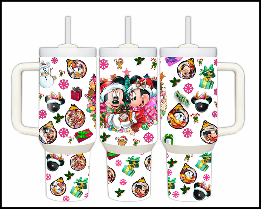 Fantasy Themed Christmas Stainless Steel Tumbler (1471)