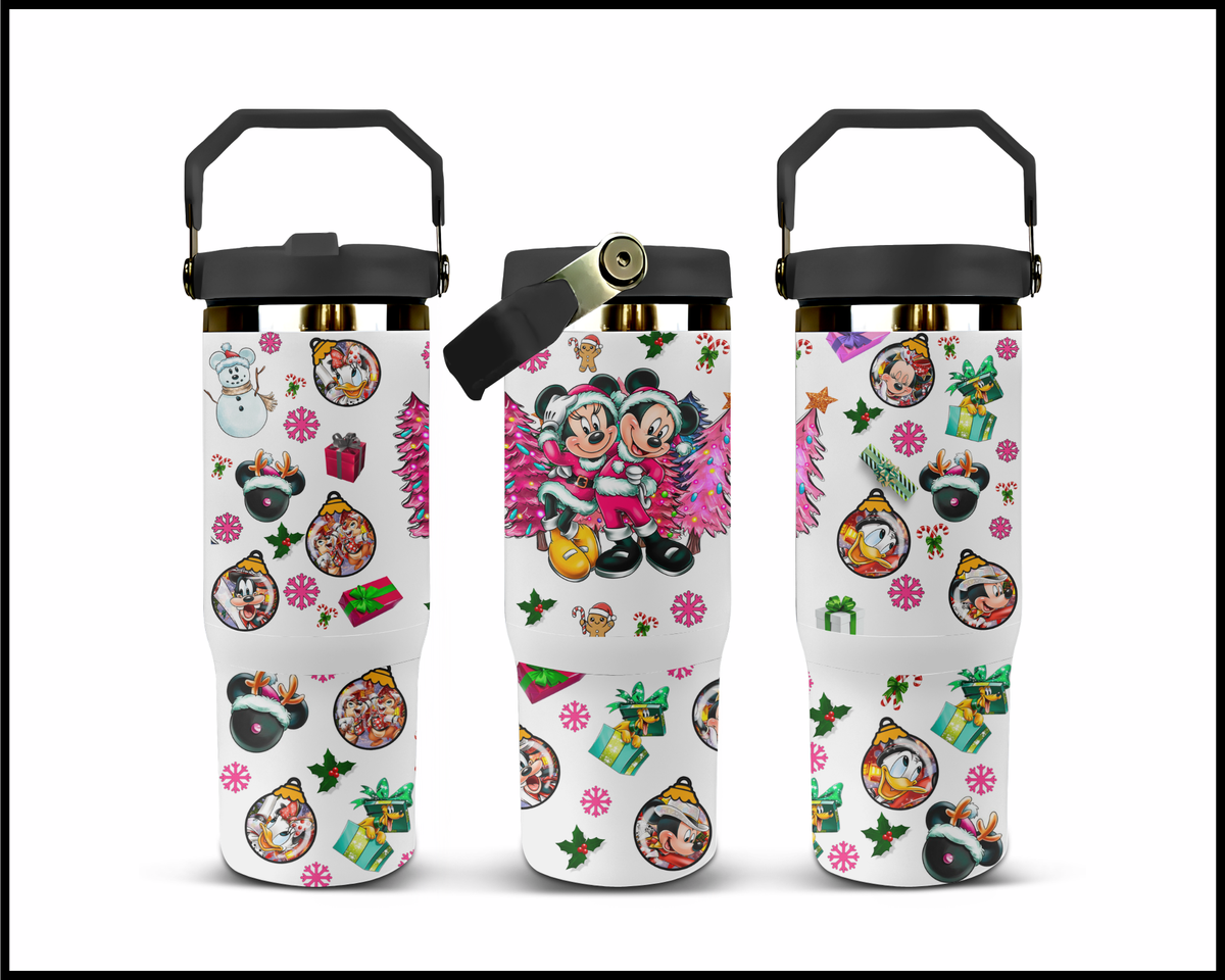 Fantasy Themed Christmas Stainless Steel Tumbler (1472)