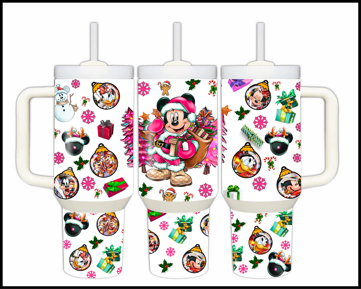 Fantasy Themed Christmas Stainless Steel Tumbler (1473)