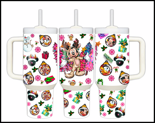 Fantasy Themed Christmas Stainless Steel Tumbler (1474)