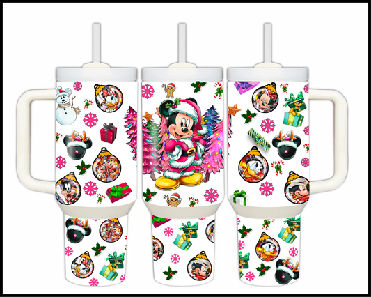 Fantasy Themed Christmas Stainless Steel Tumbler (1475)
