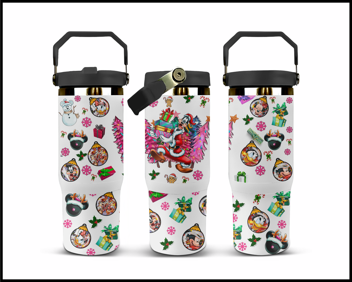 Fantasy Themed Christmas Stainless Steel Tumbler (1476)