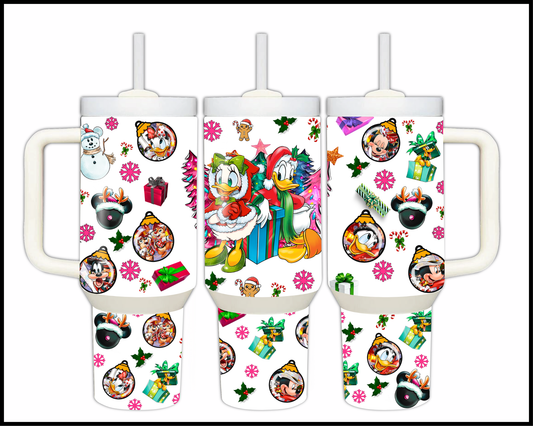 Fantasy Themed Christmas Stainless Steel Tumbler (1477)