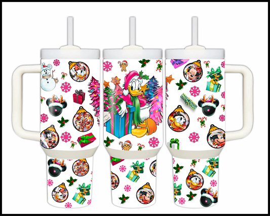 Fantasy Themed Christmas Stainless Steel Tumbler (1479)