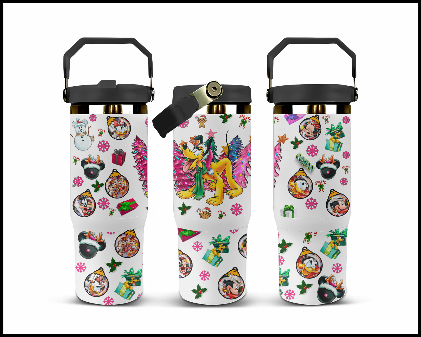 Fantasy Themed Christmas Stainless Steel Tumbler (1483)