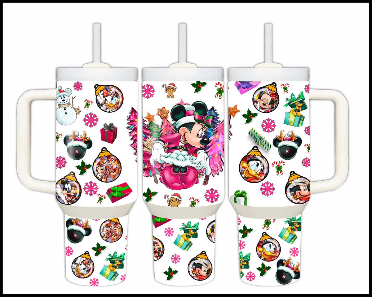 Fantasy Themed Christmas Stainless Steel Tumbler (1484)