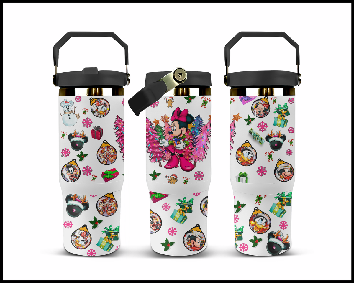 Fantasy Themed Christmas Stainless Steel Tumbler (1485)