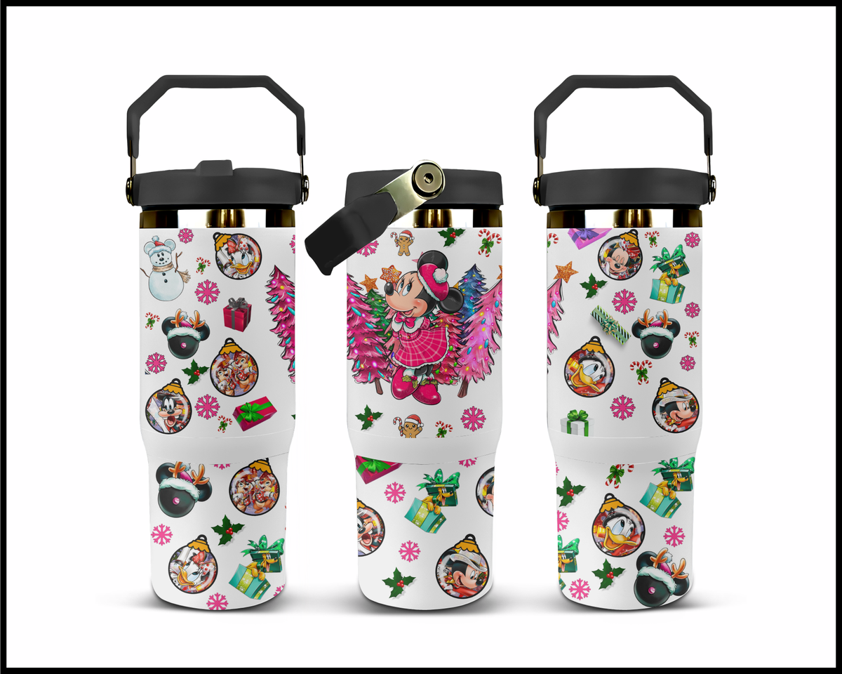 Fantasy Themed Christmas Stainless Steel Tumbler (1486)