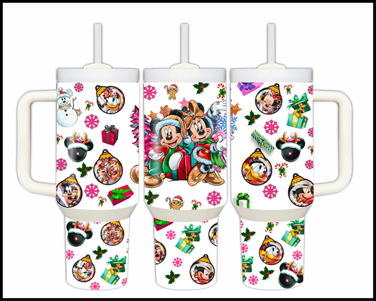 Fantasy Themed Christmas Stainless Steel Tumbler (1489)