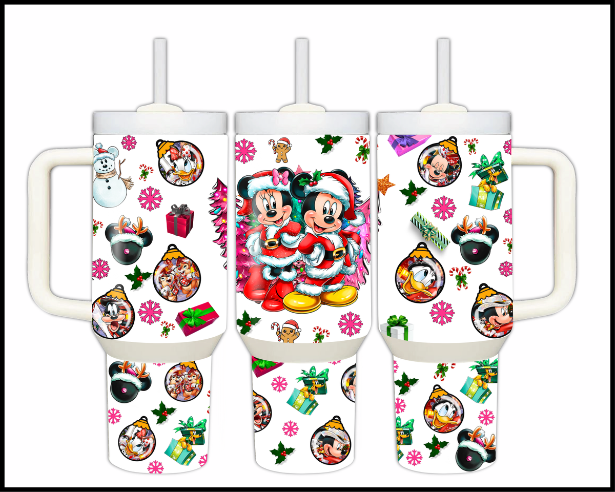 Fantasy Themed Christmas Stainless Steel Tumbler (1492)