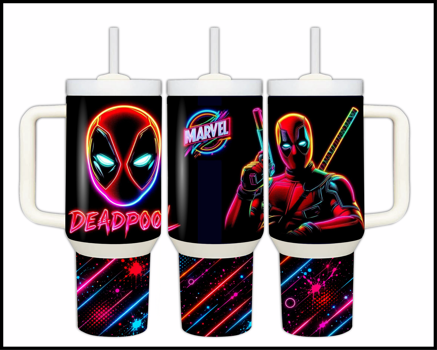Electric Glow - Mercenary Stainless Steel Tumbler (1495)