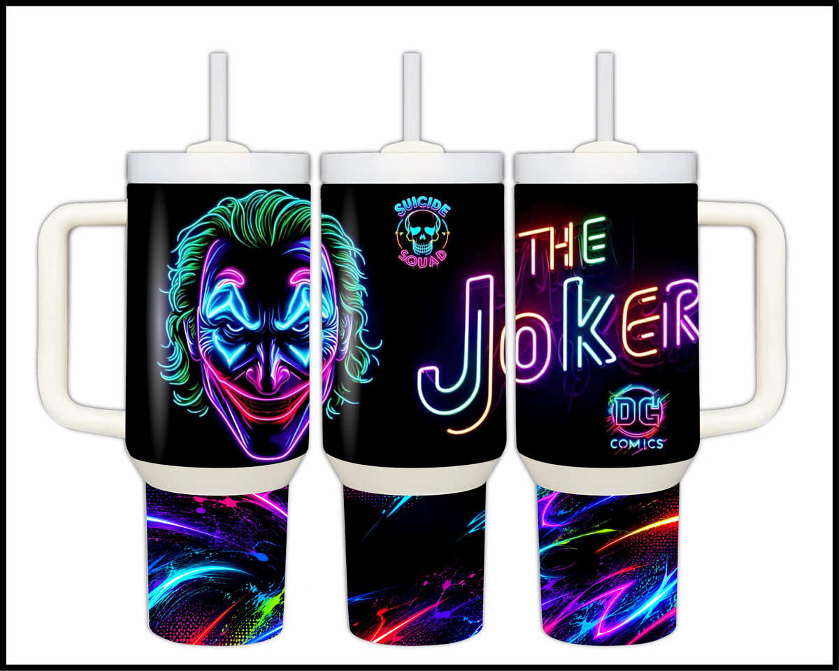 Electric Glow - Joker Stainless Steel Tumbler (1498)
