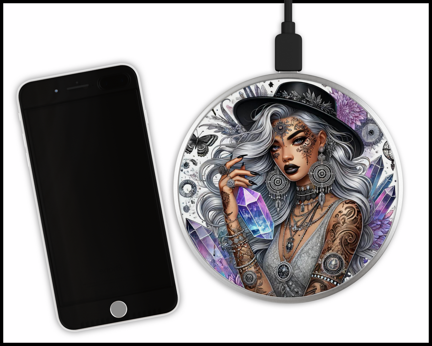 Sexy Bad Ars@ Sublimated Wireless Phone Charger (264)