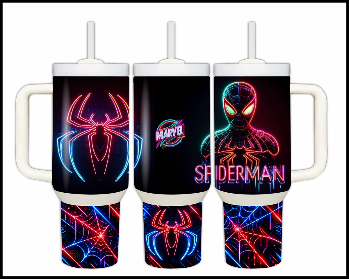 Electric Glow - Web Weaver Stainless Steel Tumbler (1500)