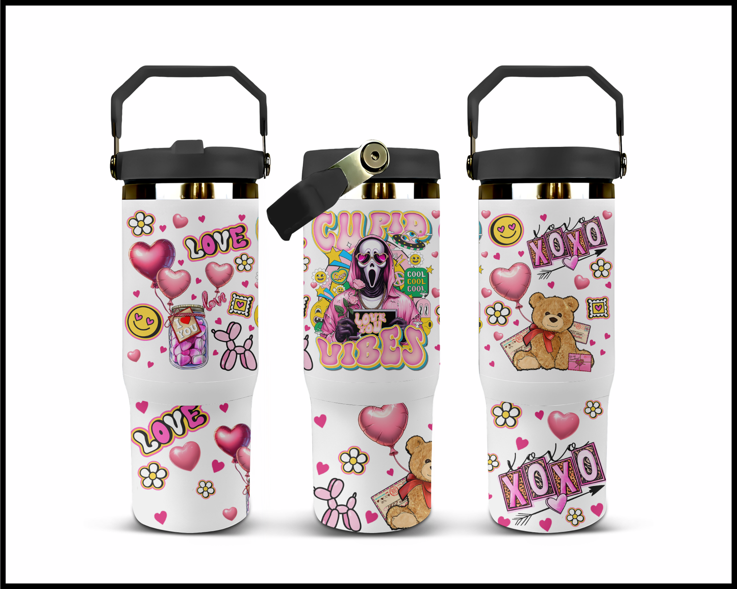 Cupid's Nightmare Stainless Steel Big Guzzler Tumbler (1516)
