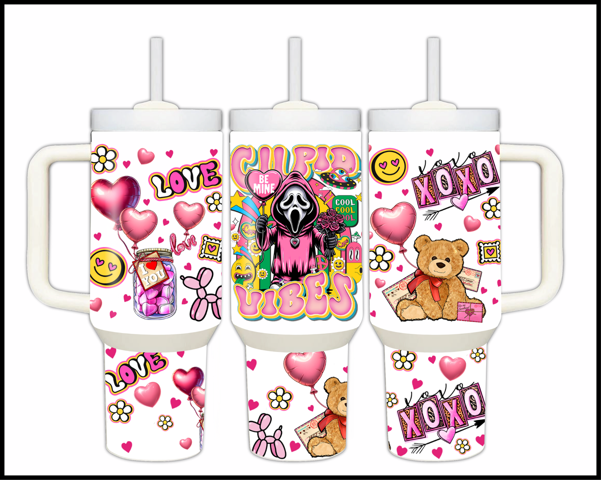 Cupid's Nightmare Stainless Steel Big Guzzler Tumbler (1517)