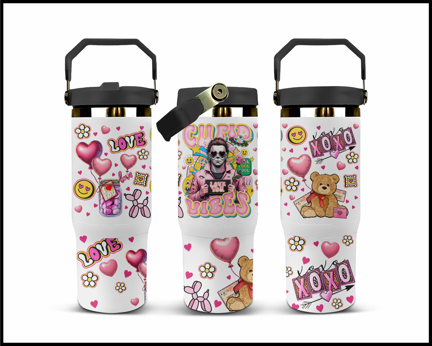 Cupid's Nightmare Stainless Steel Big Guzzler Tumbler (1518)