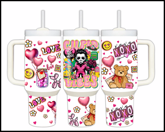 Cupid's Nightmare Stainless Steel Big Guzzler Tumbler (1519)