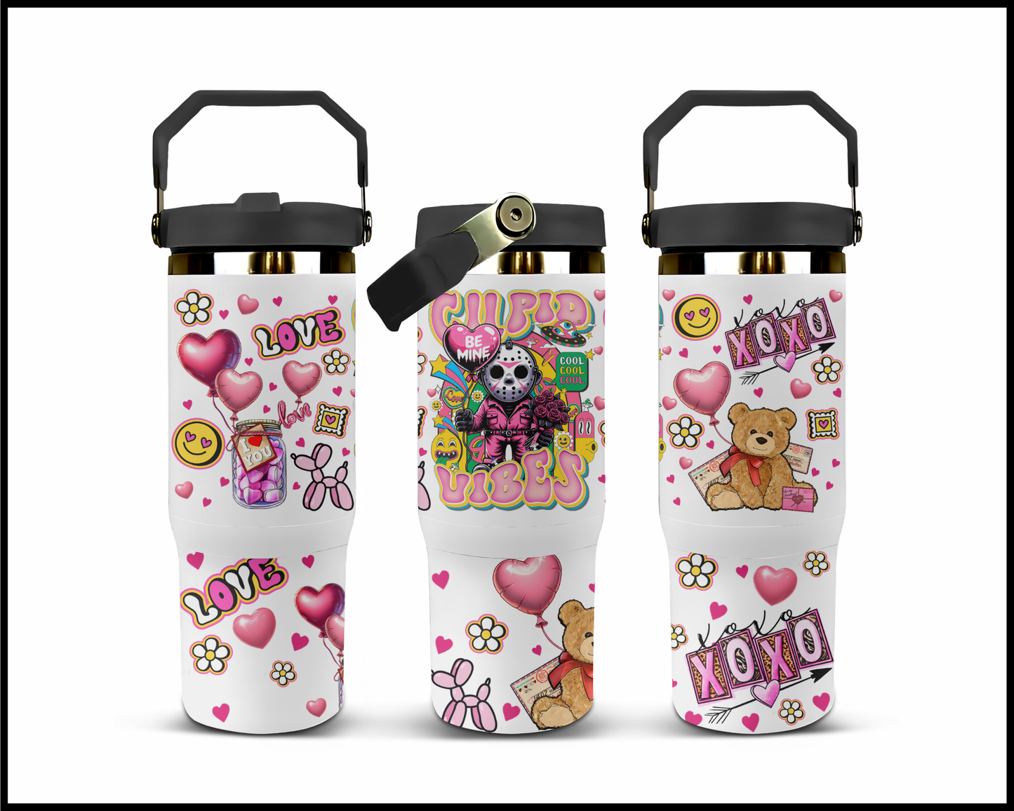 Cupid's Nightmare Stainless Steel Big Guzzler Tumbler (1520)