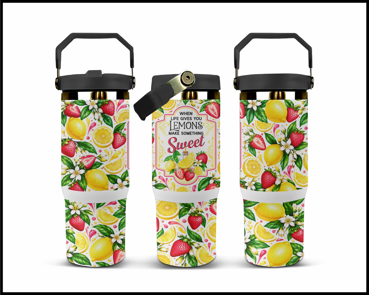 Make Something Sweet Stainless Steel Big Guzzler Tumbler (1543)