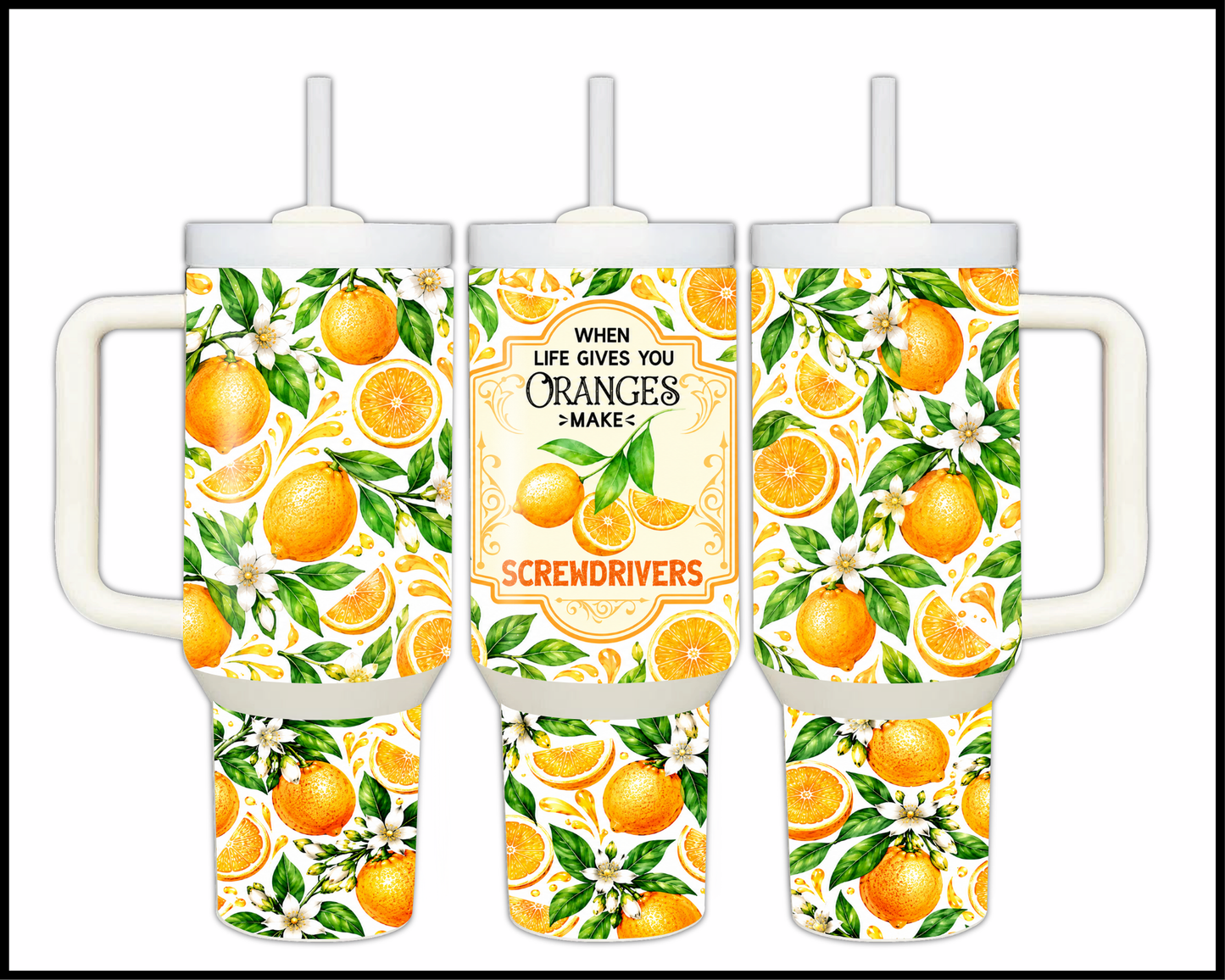 Make Screwdrivers Stainless Steel Big Guzzler Tumbler (1545)
