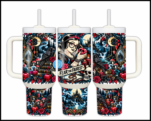 Fear The Fairest Stainless Steel Big Guzzler Tumbler (1627)