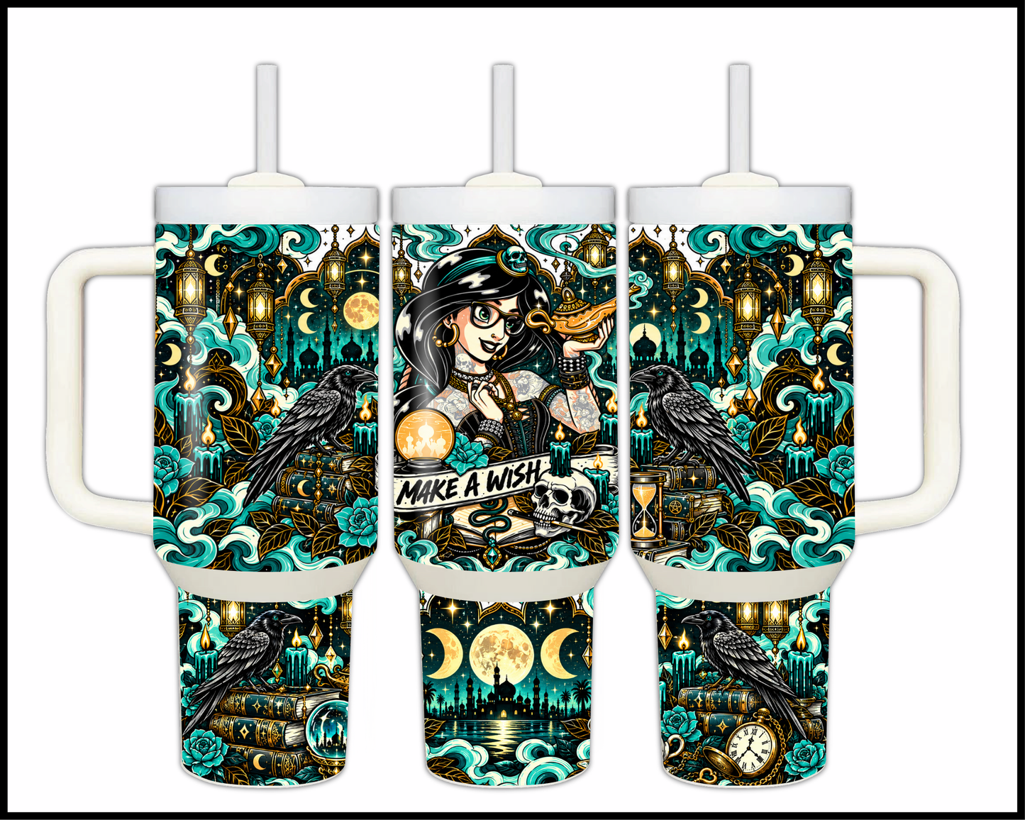 Make A Wish Stainless Steel Big Guzzler Tumbler (1630)
