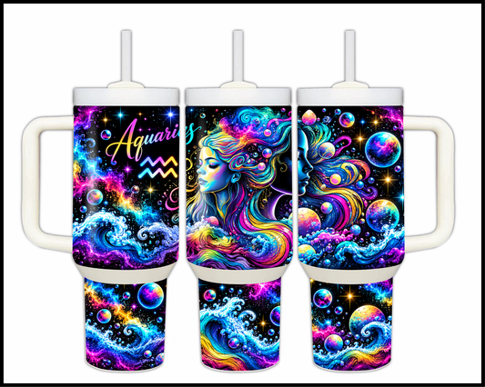 Aquarius Stainless Steel Big Guzzler Tumbler (1681)