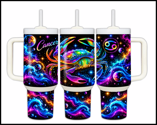Cancer Stainless Steel Big Guzzler Tumbler (1684)
