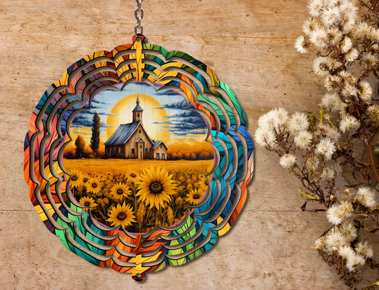 Floral Wind Spinner (267)