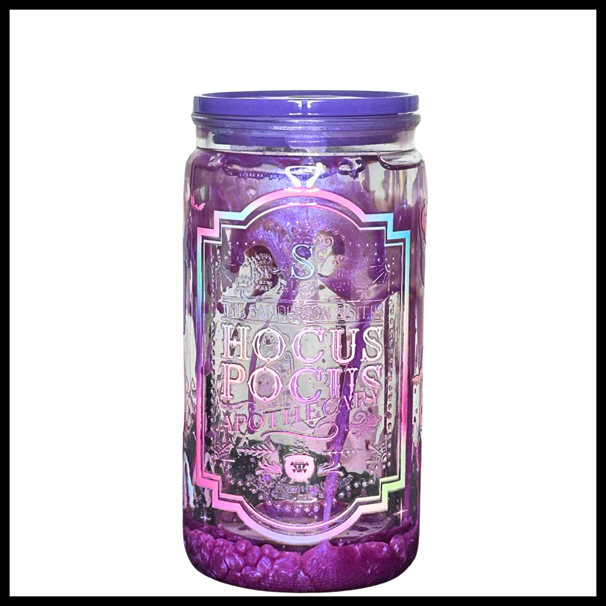 BUILD A CUP - 16oz Acrylic Snow Globe Libby Can