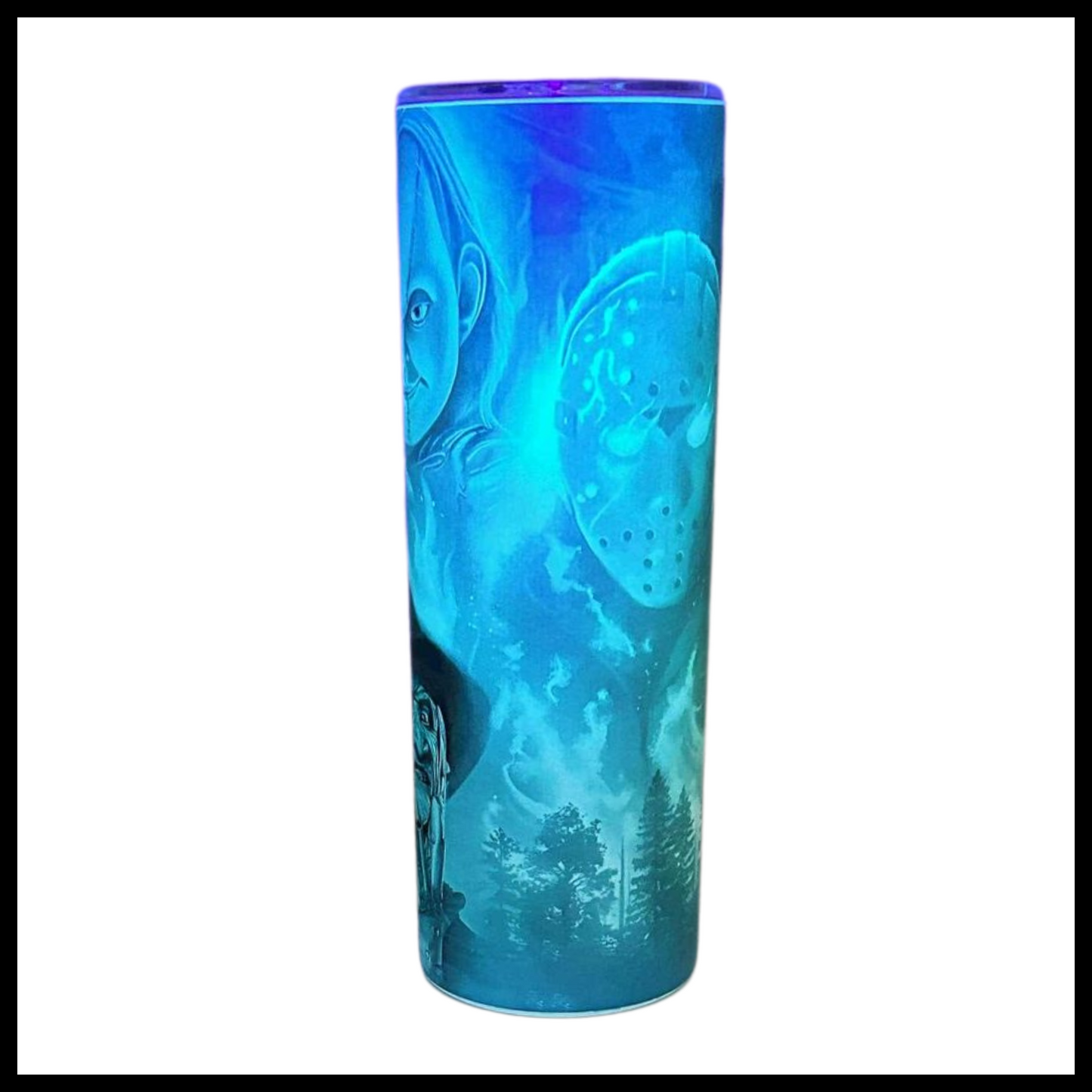 Horror 20oz Glow in the Dark Tumbler