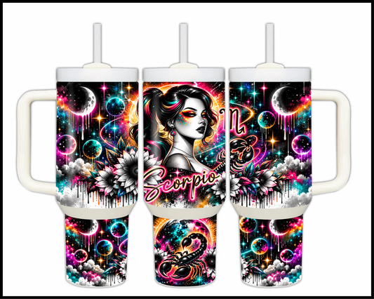 Scorpio Stainless Steel Big Guzzler Tumbler (1707)
