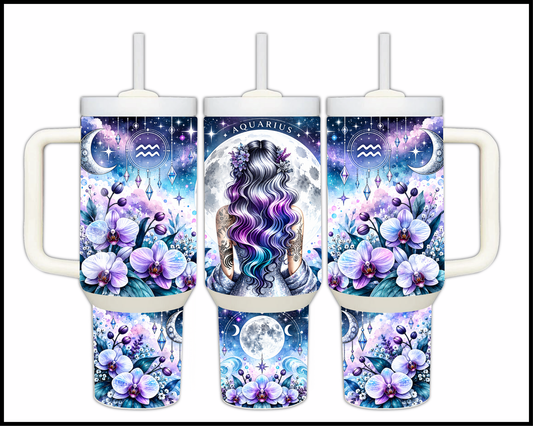 Aquarius Stainless Steel Big Guzzler Tumbler (1718)