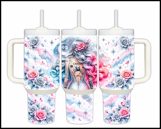 Cancer Stainless Steel Big Guzzler Tumbler (1720)