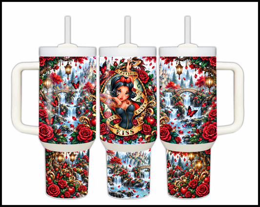 Waiting for True Loves Kiss Stainless Steel Big Guzzler Tumbler (1755)