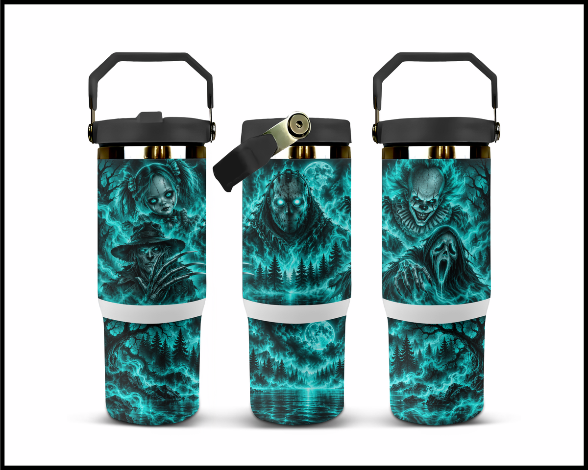 Chills, Thrills, and Refills Stainless Steel Big Guzzler Tumbler (1759)