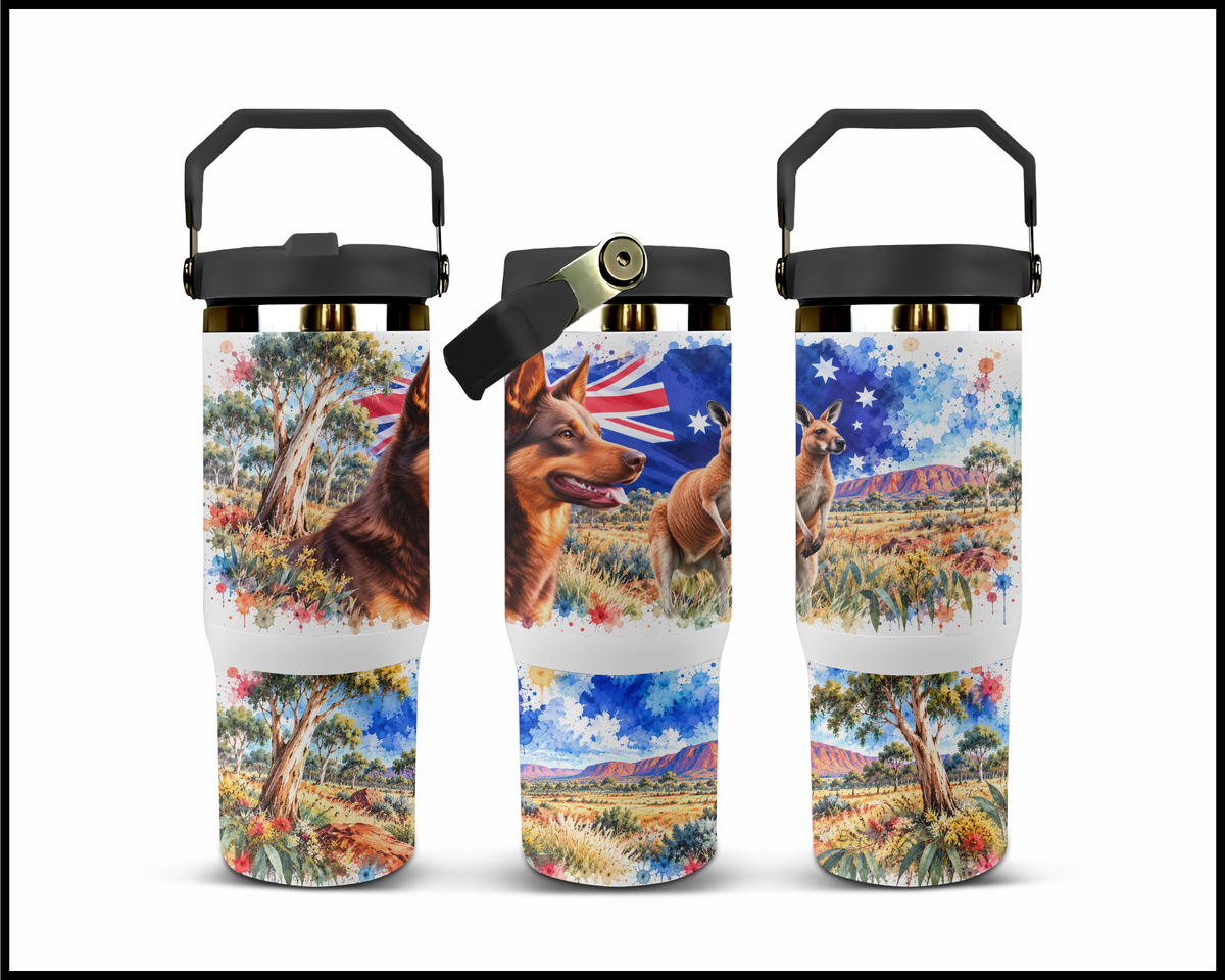 The Outback Mates Stainless Steel Big Guzzler Tumbler (1776)