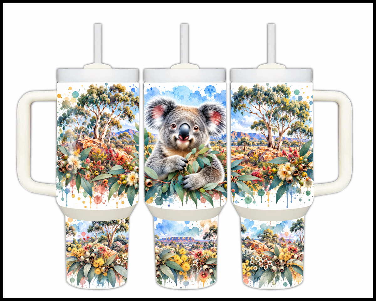 The Outback Branch-Sitter Stainless Steel Big Guzzler Tumbler (1790)