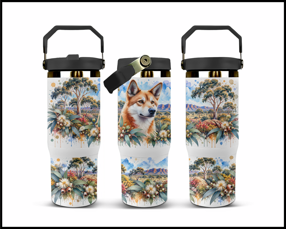 The Forest Dingo Stainless Steel Big Guzzler Tumbler (1791)
