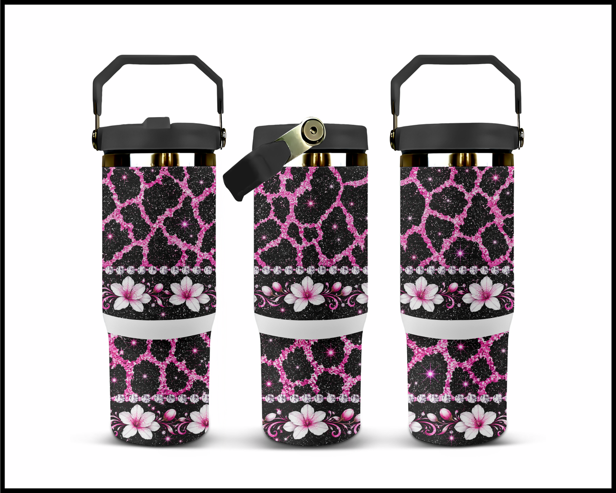 Too Glam to Give a Damn Stainless Steel Big Guzzler Tumbler (1797)