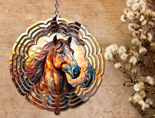 Horse Wind Spinner (192)