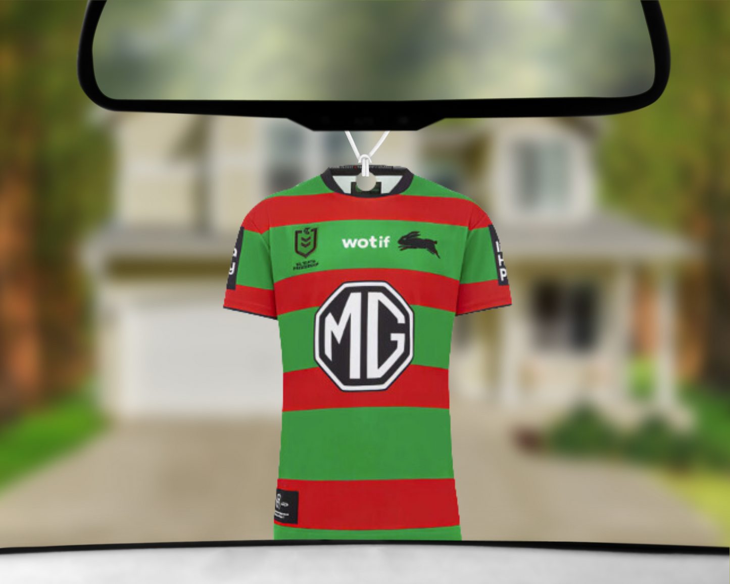 South Sydney Rabbitohs Jersey Car Air Freshener