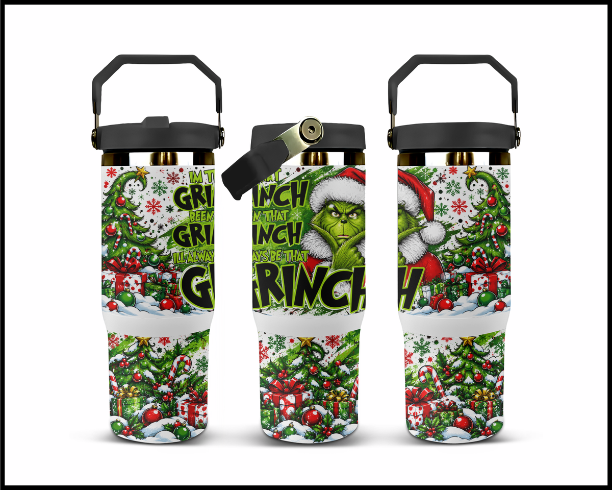Always That Grinch Stainless Steel Big Guzzler Tumbler (1804)